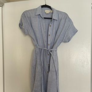 Cynthia Rowley linen midi dress